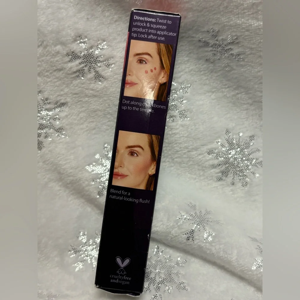 Tarte Blush Tape Liquid Blush Satin Buffed Rose Full Size New In Box